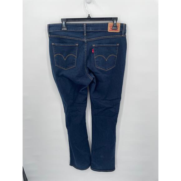 Levi's Women's 815 Curvy Bootcut Denim Jean in Dark Wash // 32 x 32 - Picture 8 of 12